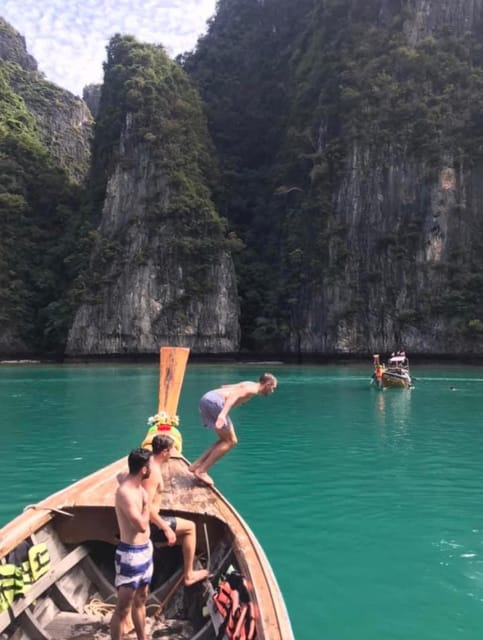 From Phi Phi Island :Half-day Tour by Longtail Boat - Monkey Beach