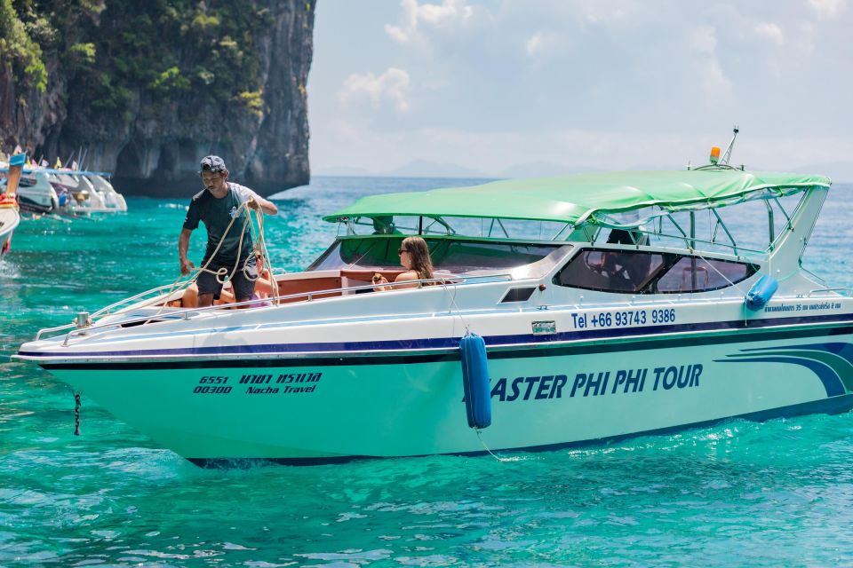 From Phi Phi Island: Maya Bay Sunset & Plankton by Speedboat - Monkey Beach Exploration