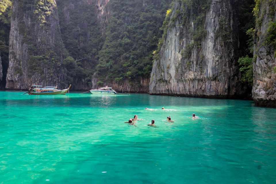 From Phi Phi Island: Maya Bay Sunset & Plankton by Speedboat - Viking Cave Photo Stop