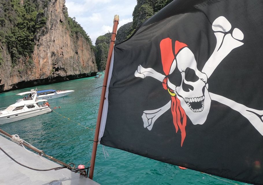 From Phi Phi Island: Pirate Boat With Sunset - Snorkeling, Kayaking, and Paddleboarding