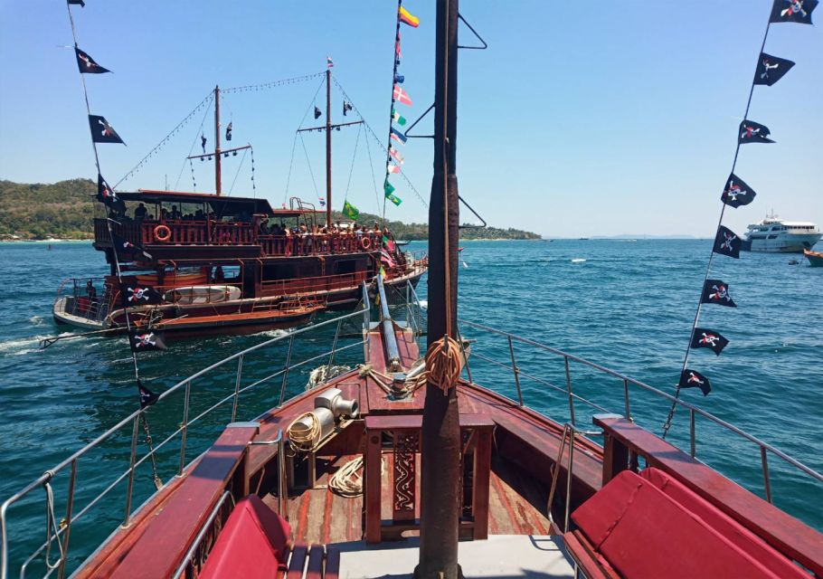 From Phi Phi Island: Pirate Boat With Sunset - Starting Point: Pirate Bar