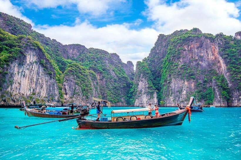 From Phi Phi Islands: Phi Phi, Maya Area by Longtail Boat - Key Points