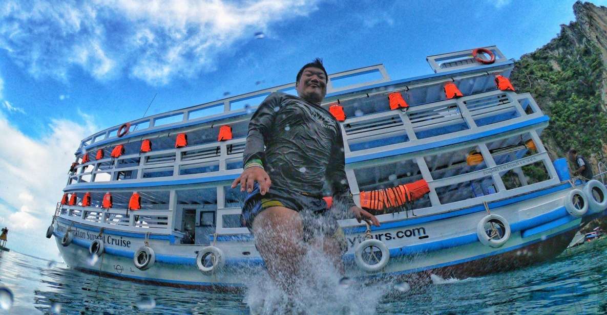 From Phi Phi : Maya Bay Sunset Cruise and Plankton Swimming - Itinerary