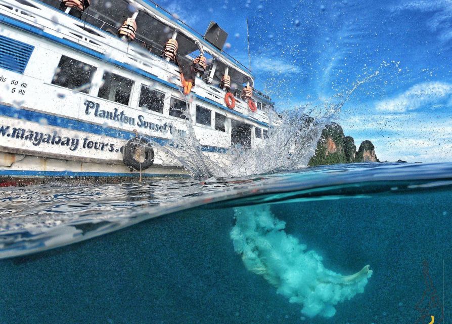 From Phi Phi : Maya Bay Sunset Cruise and Plankton Swimming - Highlights