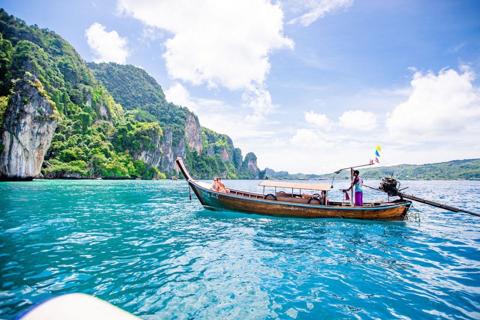 From Phi Phi: Sunset & Bioluminescent Plankton Snorkel Tour - Sunset at Phi Phi