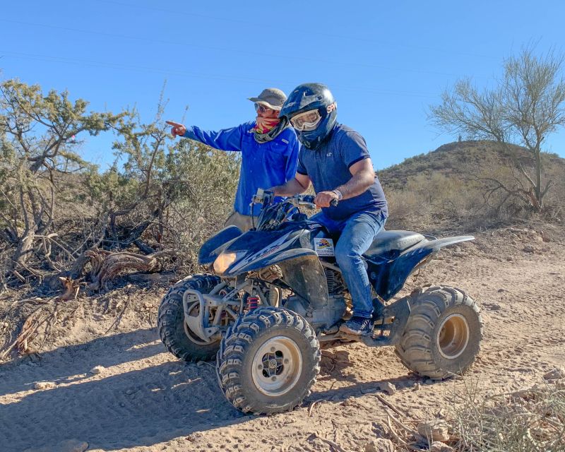 From Phoenix: Sonoran Desert Guided ATV Training - Age and Health Requirements