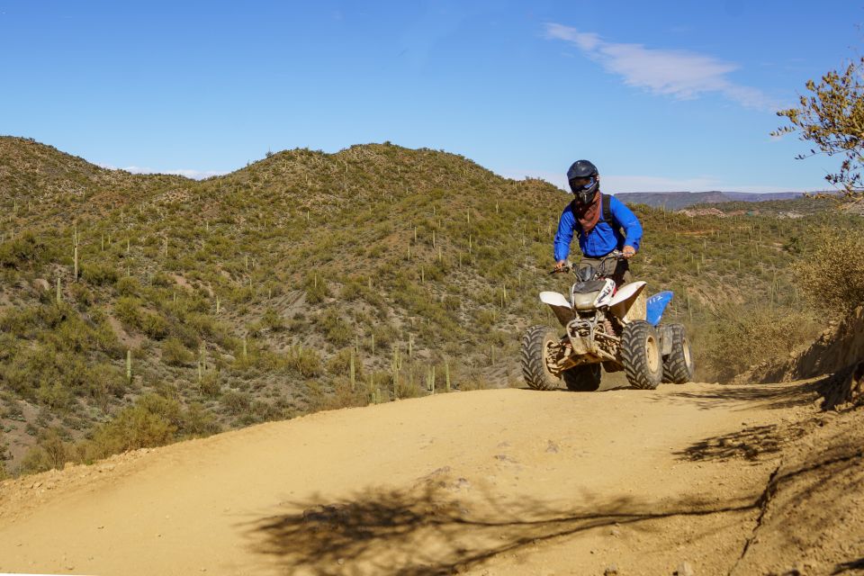 From Phoenix: Sonoran Desert Guided ATV Training - Whats Included in the Experience