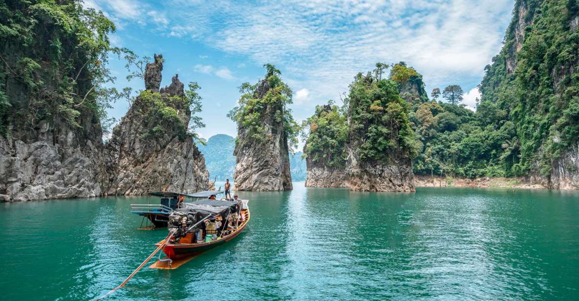From Phuket: Cheow Lan Lake Overnight Resort Stay With Meals - Itinerary for Day 1