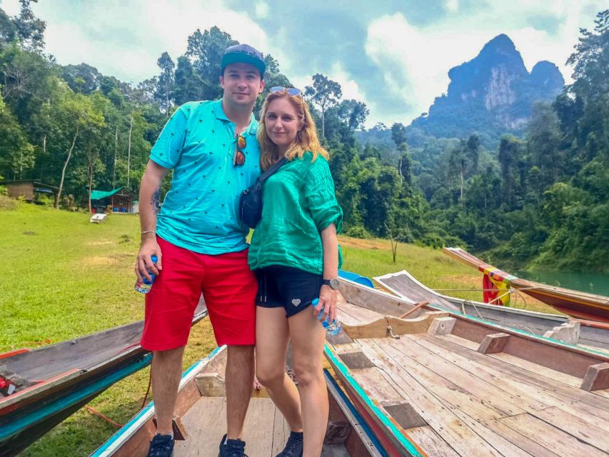 From Phuket: Cheow Lan Lake Overnight Resort Stay With Meals - Jungle Walk and Bamboo Rafting