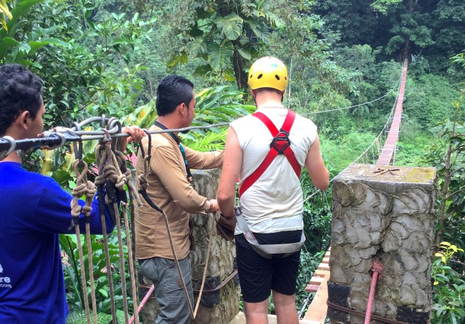 From Phuket: Elephant Care Experience With Rafting & Zipline - Ziplining and Rope Bridge