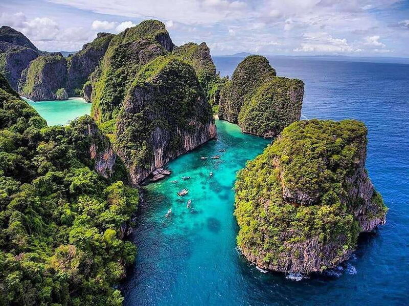 From Phuket: Phi Phi and Khai Islands Speedboat Tour - Exploring Maya Bay