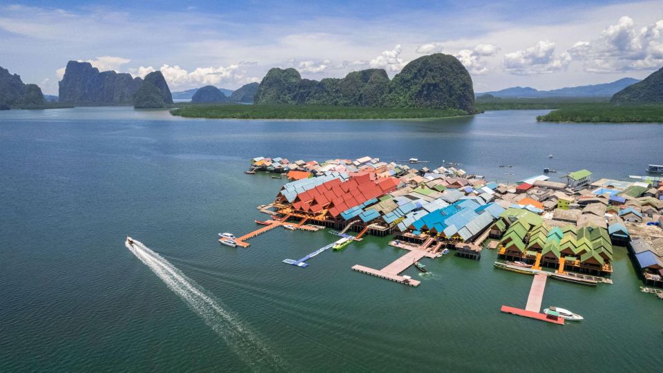 From Phuket: Premium Speedboat Tour James Bond & Koh Panyi - Khai Islands Free Time