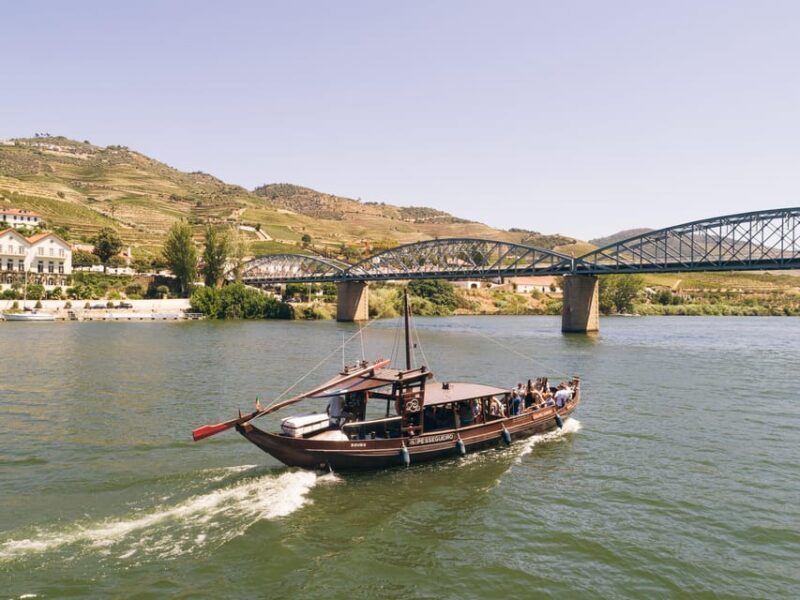 From Pinhão: Private Rabelo Boat Douro Tour with Port Wine - The Itinerary in Detail