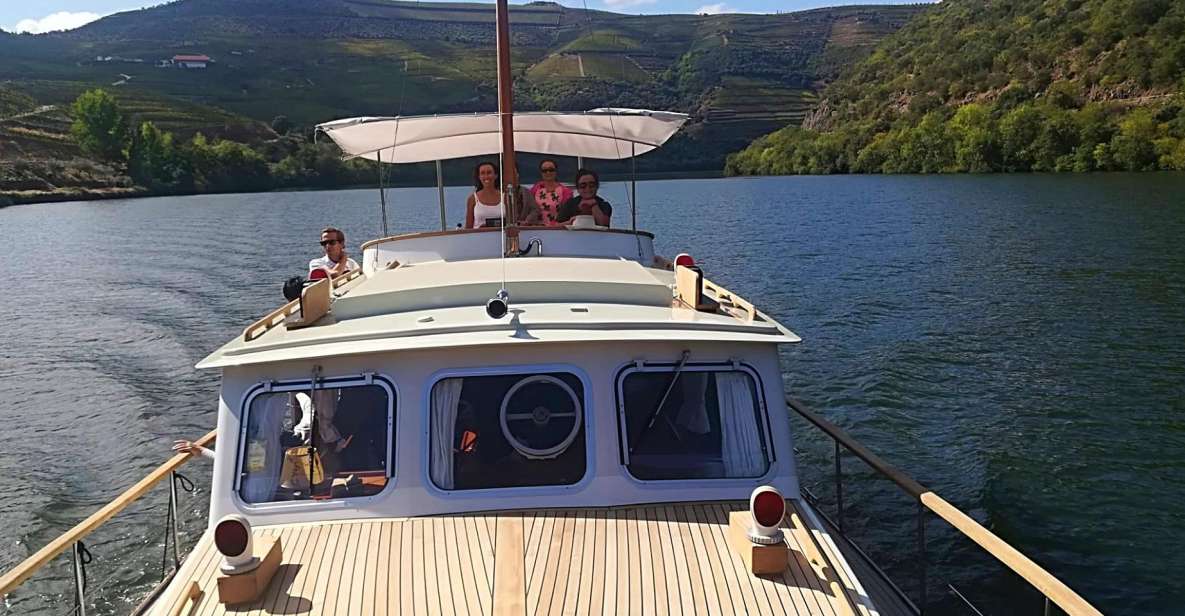 From Pinhão: Private Yacht Cruise Along the Douro River - Aboard the Private Yacht Cruise