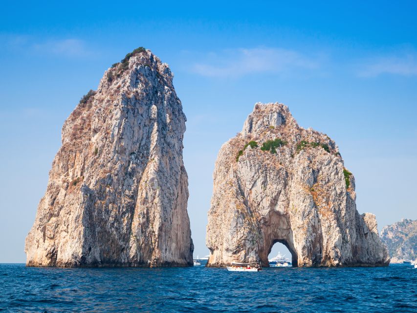 From Pompeii: Capri Island Boat Cruise and Self-Guided Tour - Cruise to the Island of Capri