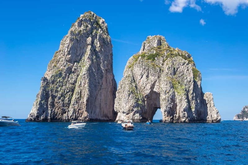 From Pompeii/Castellammare/Vico Equense: Capri Day Cruise - Key Points