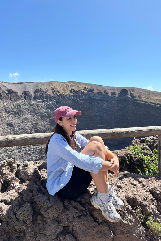 From Pompeii: Mount Vesuvius With Bus, Ticket and Audioguide - Booking and Cancellation Policy