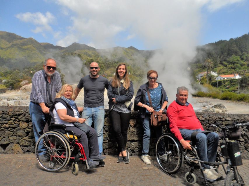 From Ponta Delgada: Furnas Wheelchair Accessible Van Tour - Included