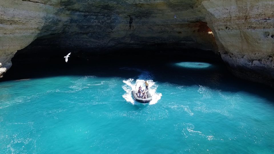 From Portimao: Benagil Cave and Marinha Beach Boat Tour - Inclusions and Meeting Point
