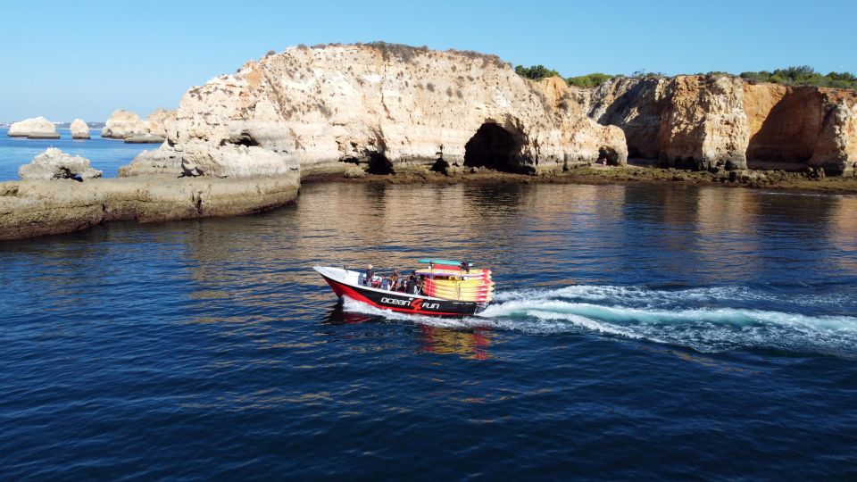 From Portimão: João De Arens Kayak and Speedboat Tour - Kayaking and Safety Information