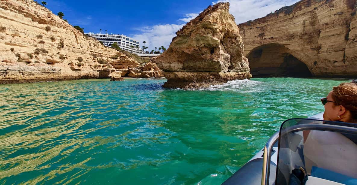From Portimão: Private Boat Tour to Benagil Caves Speed Boat - Discover the Algarves Hidden Coastal Gems on a Private Speedboat Tour from Portimão