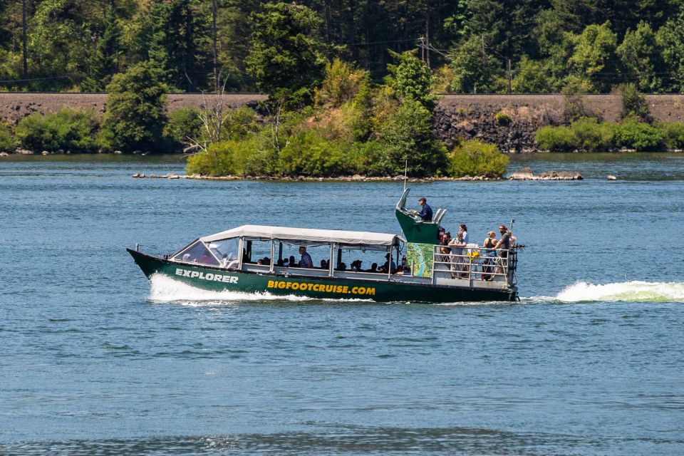 From Portland: Bigfoot Adventure 3.5-hour Jetboat Cruise - Exploring the Columbia Gorge