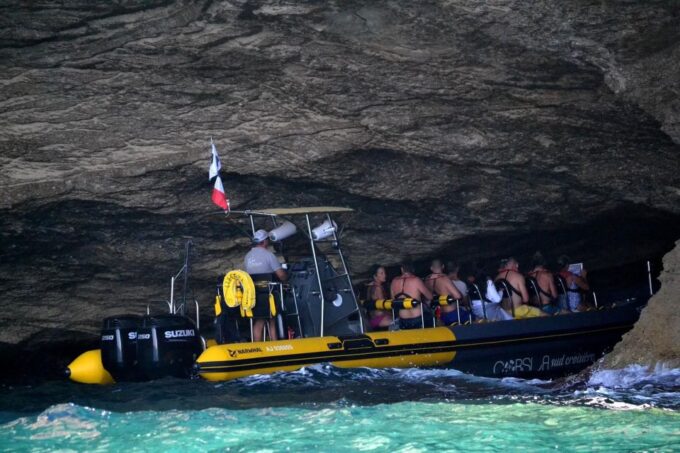 From Porto Vecchio EMOTION Boat Trip Lavezzi and Bonifacio - Coastal Views on the Return Trip
