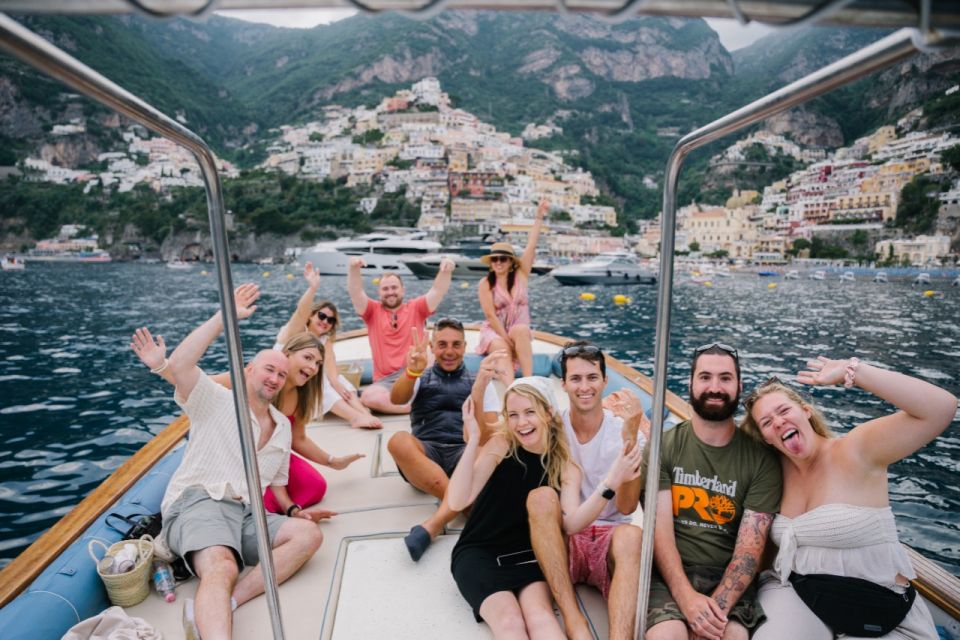 From Positano: Amalfi Coast Sunset Cruise - Group Tour - Aperitif Stop at Fiordo Di Furore