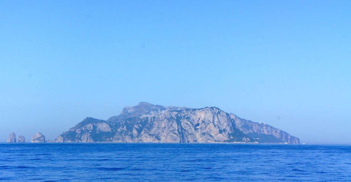 From Positano: Capri Island Coast and Caves Boat Tour - Exploring Capris Caves and Grottoes
