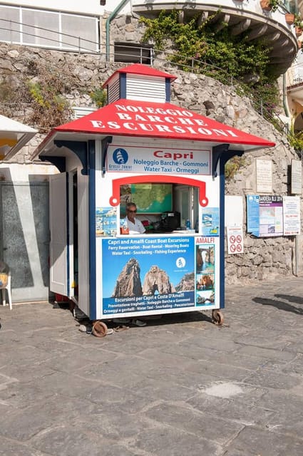 From Positano: Capri Island Private Boat Tour with Skipper - Key Points