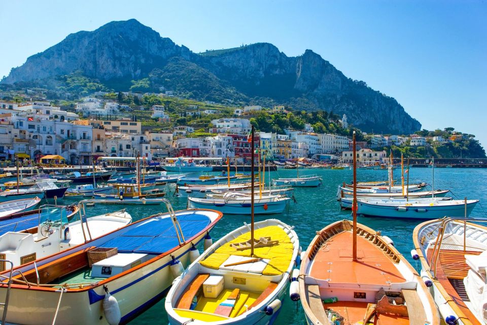 From Positano: Day Trip to Capri - Group Tour by Boat - Optional Blue Grotto