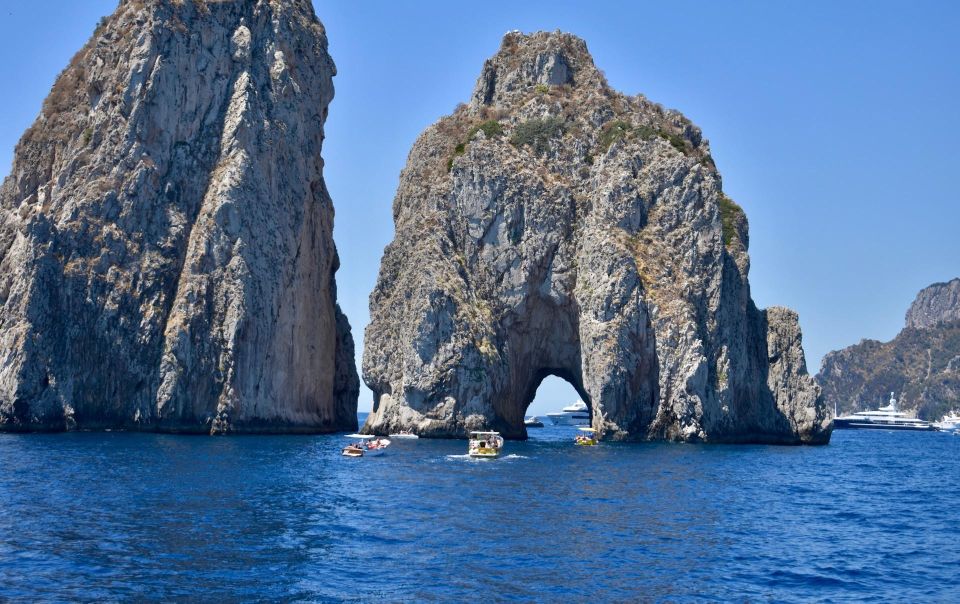 From Positano: Day Trip to Capri - Group Tour by Boat - Punta Carena Lighthouse