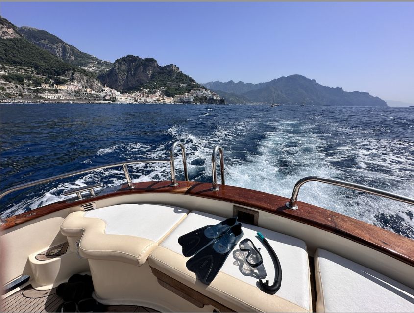 From Positano: Half-Day Amalfi Coast Boat Tour & Snorkeling - Swimming and Snorkeling