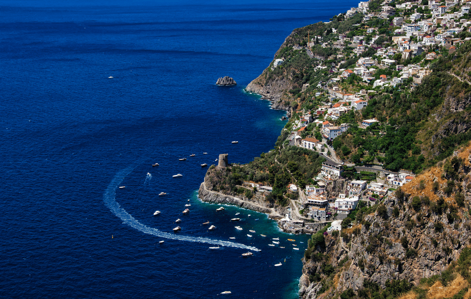 From Positano/Praiano: Amalfi Coast Speedboat Tour - Key Points