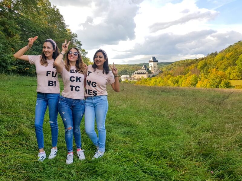 From Prague: Bike Trip to Karlstejn - Visiting Dobrichovice Castle and Restaurant