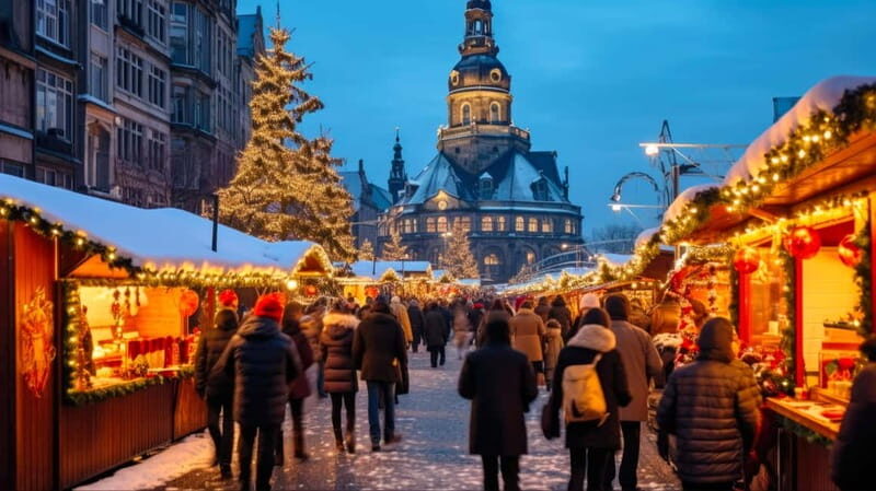 From Prague: Dresden Christmas markets and old town tour - Key Points