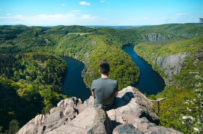 From Prague: Horseshoe Bend View & Castle Gardens Tour - Key Points
