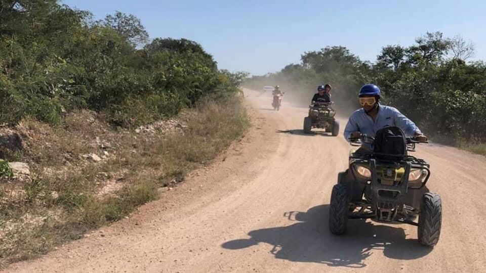 From Progreso: ATV Ghost Town Excursion & Beach Club Access - Abandoned Henequen Hacienda