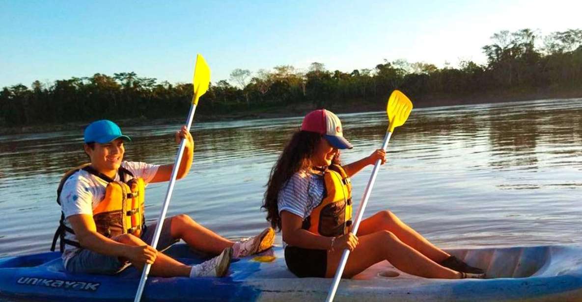 From Puerto Maldonado: 1 Day Kayak + Monkey Island Excursion - Whats Included