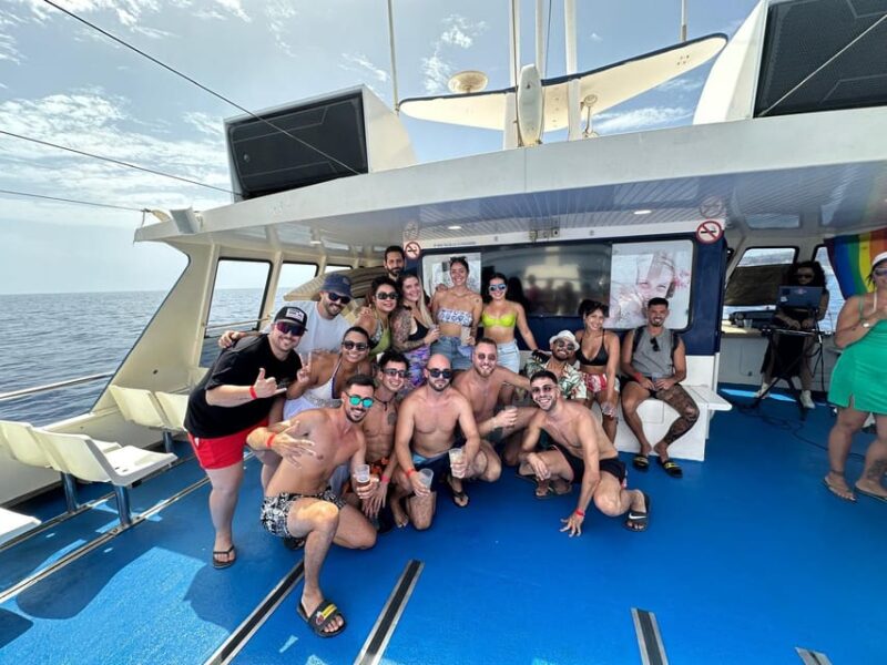From Puerto Rico: Boat Party Along the Coast. - Indulge in Premium Drinks and Cocktails