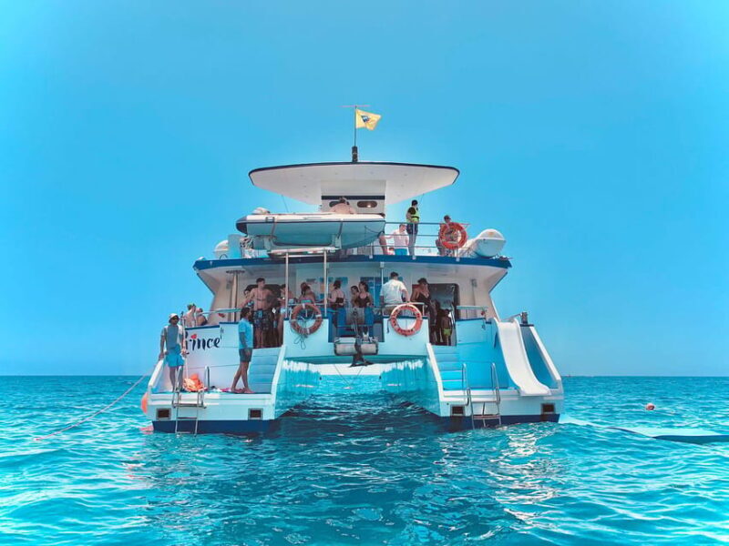 From Puerto Rico: Boat trip along the coast w/ Food & Drinks - Frequently Asked Questions