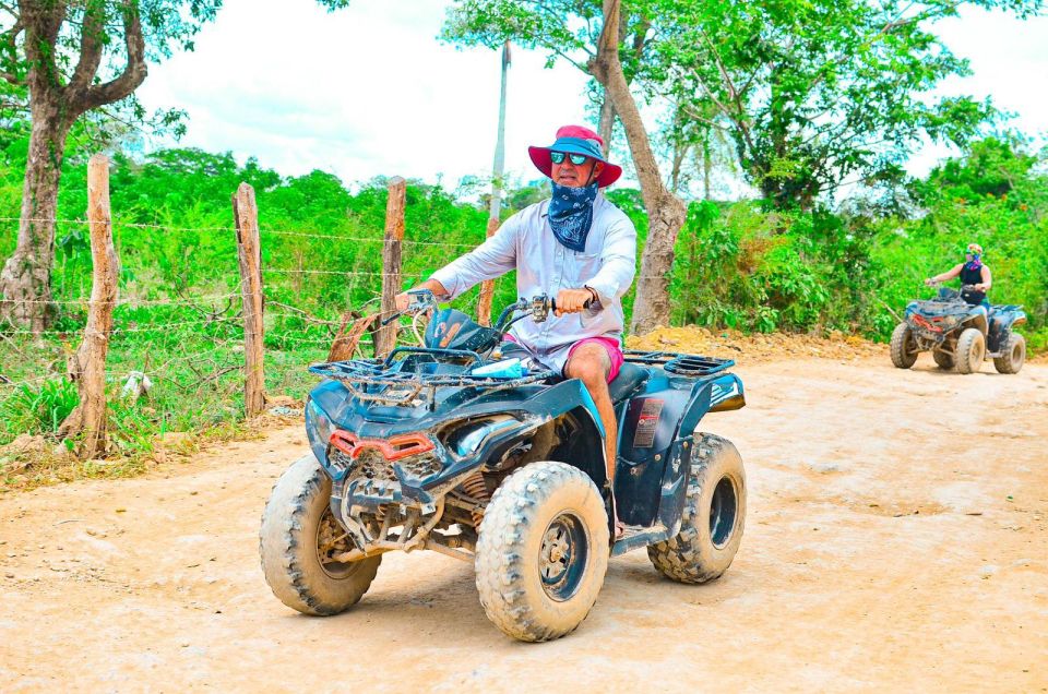 From Punta: 4 Wheels ATV 4x4 Adventur+Macao Beach and Cenote - Policies