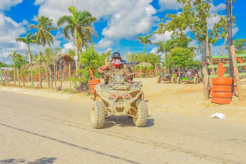 From Punta: 4 Wheels ATV 4x4 Adventur+Macao Beach and Cenote - Important Information
