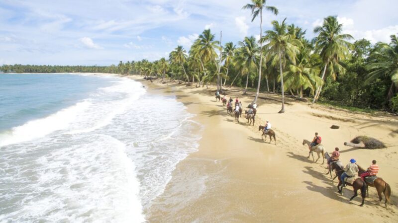 From Punta Cana: Montana Redonda Miches Day Trip with Lunch - Relaxing at Playa Limón and Horseback Riding  