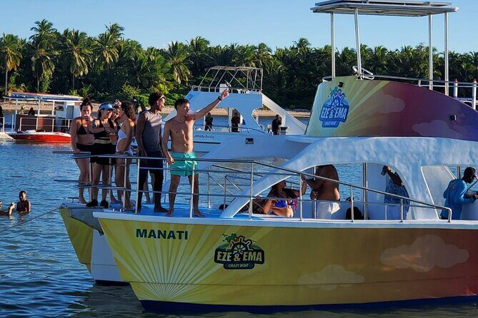 From Punta Cana: Party Boat + Snorkeling Live Music Drink Open B - The Sum Up