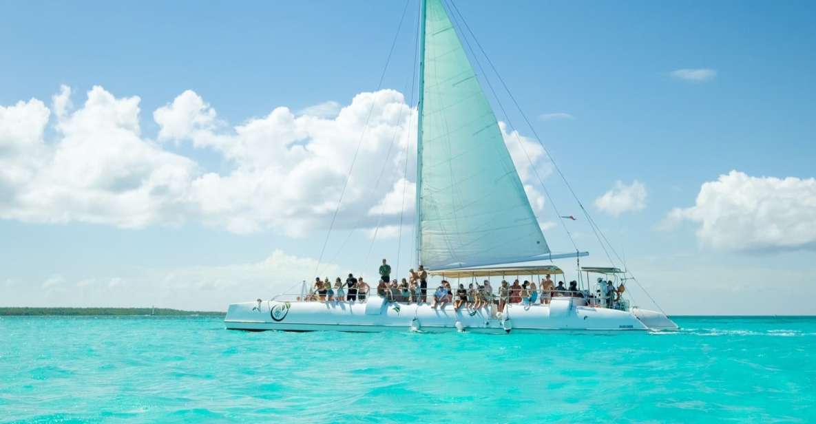 From Punta Cana: Saona Island Catamaran Tour W/ Buffet Lunch - Tour Itinerary