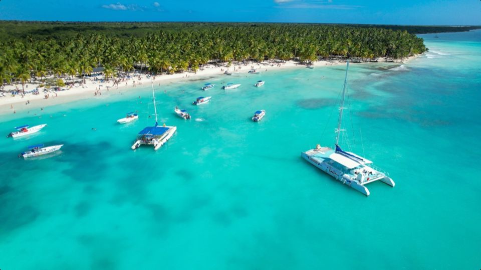From Punta Cana: Saona Island Catamaran Tour W/ Buffet Lunch - Frequently Asked Questions