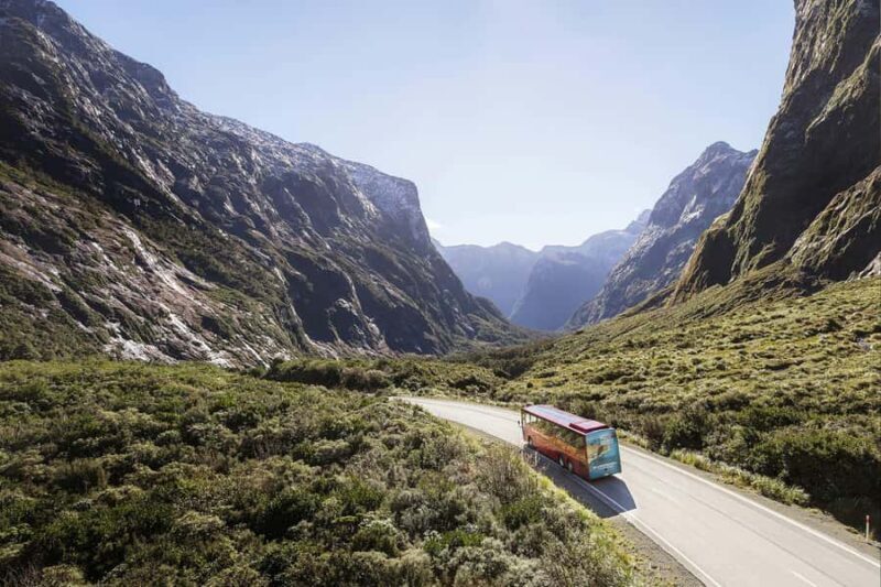 From Queenstown: Milford Sound Coach, Cruise, Scenic Flight - The Journey from Queenstown to Milford Sound