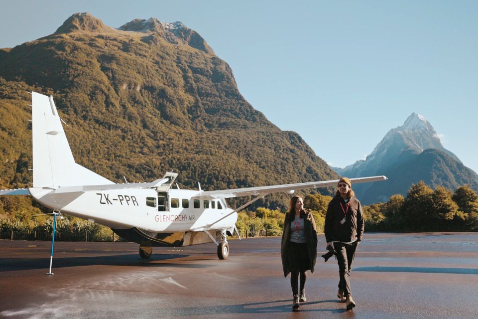 From Queenstown: Milford Sound Scenic Flight & Nature Tour - Live Tour Guide & Pickup