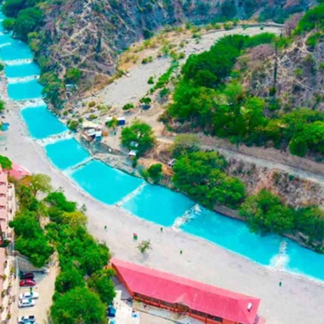 From Querétaro Tolantongo Caves - Suspension Bridge and Pools
